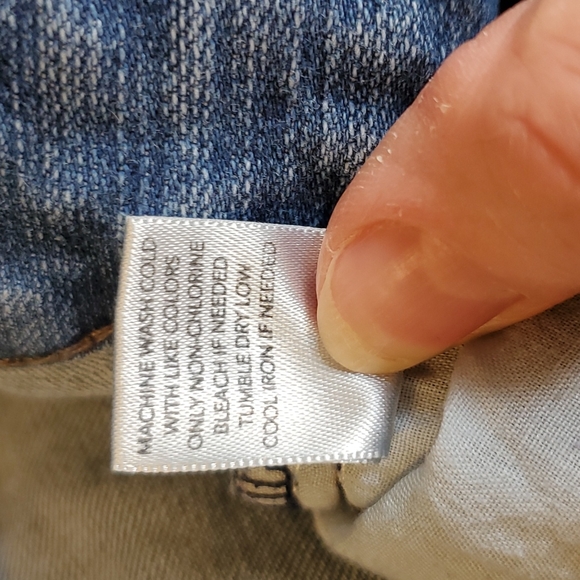 CJ Banks straight fit jean embellished pockets 18W - Picture 8 of 10